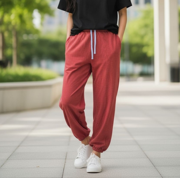 Project Social T Red Pants - Picture 1 of 6
